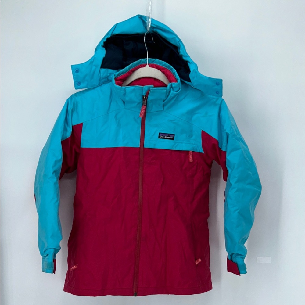 Patagonia Teal  Jacket Girls' Insulated Snowbelle Jacket
Size Medium - Picture 3 of 13